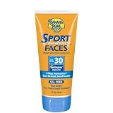 Banana Boat Sport Performance Faces High UVA Lotion SPF 30 Sunscreen, 3 oz (Quantity of 4)