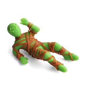 Suck Uk - Mummy Mike - Porte-bracelets caoutchouc - Silicone (Import Royaume Uni)