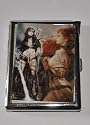 Metal Cigarette Case Box with Refillable Lighter, cool and stylish(FANTASY ART DESIGN)