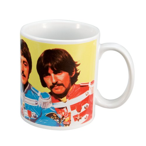Vandor 64061 The Beatles Ceramic Mug Sgt. Peppers, Multicolored, 12-Ounce