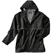 Men's New Englander Rain Jacket, Black Men's New Englander Rain Jacket, Black