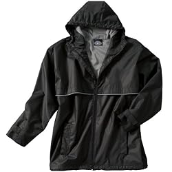 Men's New Englander Rain Jacket, Black