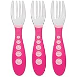 Gerber Graduates Kiddy Cutlery Forks in Assorted Colors, 3-count