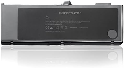 Goingpower Battery for Apple MacBook Pro 15" A1321 MC371 MC118 MB985LL/A MB986 UniBody A1286(2009 Version) 661-5211 661-5476 MC118LL/A MC026LL/A - 18 Months Warranty [li-polymer 10.95V 73Wh]