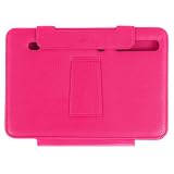 GTMax Hot Pink High Quality Premium Leather Case Folio with Built-in Stand for Motorola Xoom Android Tablet 101-Inch Wi-Fi 3G amp 4G 16GB 32GB 64GB on sale