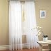 2 Piece Solid White Sheer Window Curtains/drape/panels/treatment 60"w X 84"l