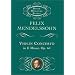 Violin Concerto in E Minor (Dover Miniature Scores)