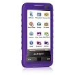 Samsung Omnia i900 i908 Premium Purple Silicone Skin Case Cover