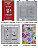 Clearview Child Resistant, Handicap Accessible Switch Guard