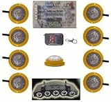 Vision X HIL-STA Amber LED Strobe and Rock Light Kit WITH FREE LED CAP LIGHT