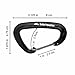 Sawtooth Premium Wiregate Aluminum Carabiners Set of Two (Black) Mini Biners. 5kN, 1,100 pound weight rating