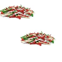 【NSGゴルフ】【安く買って長く使おう】ウッドティーゴルプティー1SET10本【スーパーロング83mm】