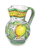 Handmade Frutta Mista Pitcher From Italy