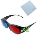 GTMax 2pcs 3D Red/Cyan Glasses for watching 3D Movies - The Smurfs: Christmas Carol / The Nightmare