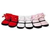 41V95j6F9kL. SL160  7 Pair of Mary Jane Brights Baby Socks 0 12 mos by Steppin Out Sox