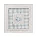Boy with Bunny Toile Framed Print