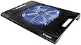 Thermaltake Massive23 LX Laptop Notebook Cooler Oversized 230mm Blue LED Fan USB CLN0015