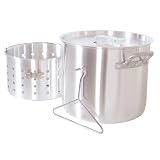 Masterbuilt 40PBL 40-Quart Aluminum Stock Pot for Frying and Boiling