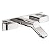 Axor 11043001 Urquiola Wall-Mounted Widespread Faucet Trim with Baseplate, Chrome
