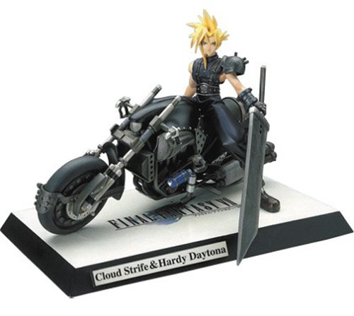 Final Fantasy VII Cloud Strife  &  Hardy Daytona Resin Statue 1/8 Scale