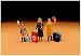 AMERICAN PASSENGER FIGURES WITH LUGGAGE - LGB G SCALE MODEL TRAIN FIGURES 51290