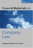 Cases and Materials on Company Law