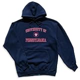 Penn - Crest - Hooded Sweatshirt (Navy)