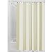 InterDesign Mold & Mildew Resistant Fabric Shower Curtain or Liner â€“ Sand, 72â€ x 72â€,