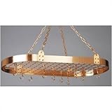 Buy 36 x 18 Satin Copper Oval Pot Rack w/12 Hooks Knowing God: Walking through the Book of Books