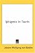 Book Iphigenia in Tauris