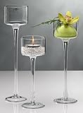 Details zu "Kerzenhalter Kerzenständer Kerzenleuchter Kerzenglas Glas 30 cm" Details zu "Kerzenhalter Kerzenständer Kerzenleuchter Kerzenglas Glas 30 cm"