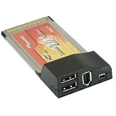 PCMCIA COMBO KARTE F�R NOTEBOOK USB 2.0 & FIREWIRE, MIT SOFTWARE UND FireWire KABEL CARDBUS