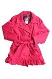 NWT Girls all weather trench jacket-fuchsia
