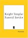 Knight Templar Funeral Service