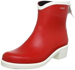 Aigle Miss Juliette Bottillon 84040, Damen Schlupfstiefel, Rot (ruby), EU 41