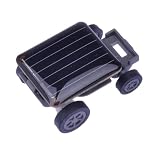BestDealUSA Smallest Mini Solar Powered Robot Racing Car Toy Gadget Gift Black
