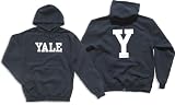 Yale - Letter - Hooded Sweatshirt (Navy)