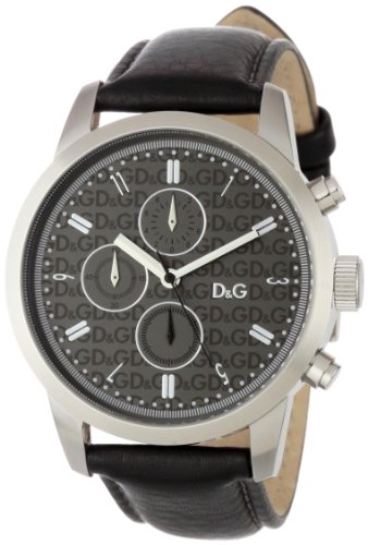 D&G Dolce & Gabbana Men's DW0751 Wine Tote Round Chronograph Watch