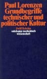 Produkt-Bild: Grundbegriffe technischer und politischer Kultur