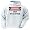 Warning: Coach with an attitude Youth Hooded Sweatshirt (for Kids) WHITE SMALL