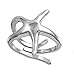 Sterling Silver Women's Unique Starfish Ring Polished 925 Band 21mm Sizes 5-10