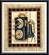 Art Poster Metal Framed Print - Automatic Telephone I - Artist: unknown- Poster Size: 18 X 14
