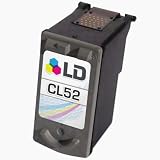 Canon CL-52 High Capacity Photo Color Remanufactured Inkjet Cartridge (CL52) by LD Products
