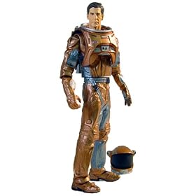 Click here to buy 6 Star Trek Enterprise Away Team Captain Jonathan Archer in Starfleet EVA Suit Action Figure by  Art Asylum .