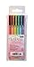 Marvy Uchida 4300-6P Le Pastel Pen Set, Fine pt, Multiple Colors