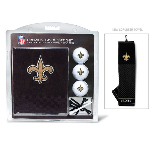 New Orleans Saints NFL Embroidered Towel/3 Ball/12 Tee Set