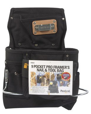 Custom Leathercraft 5833 9-Pocket Nail and Tool Bag