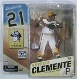 Roberto Clemente McFarlane Cooperstown Baseball Figure (White Jersey) - Mint Condition In Original Package!!