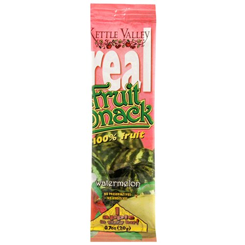 Kettle Valley All Natural Real Fruit Snacks, Watermelon, 0.7-Ounce Bars (Pack of 60) by Kettle Valley