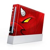 Nintendo Wii Skin plus one nunchuck skin-Diablo